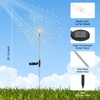 Lanthium 2 Pack Garden Decoration Solar Outdoor Light with 300