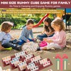 Smilejoy Mini Rummy Cube 4 Players Edition,Travel Rummy Game Set