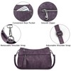 HUA ANGEL Soft Leather Cross Body Handbags For Women Elegant