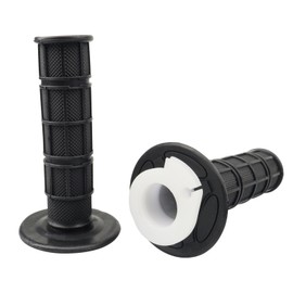 7/8" Mini Bike Throttle Twist Grip Throttle Handle Grips for Coleman CT200U CT200U-EX BT200X Baja MB165 MB200 Massimo Monster Moto Motovox 79 6.5hp 196 200cc Doodlebug Bike (Black)