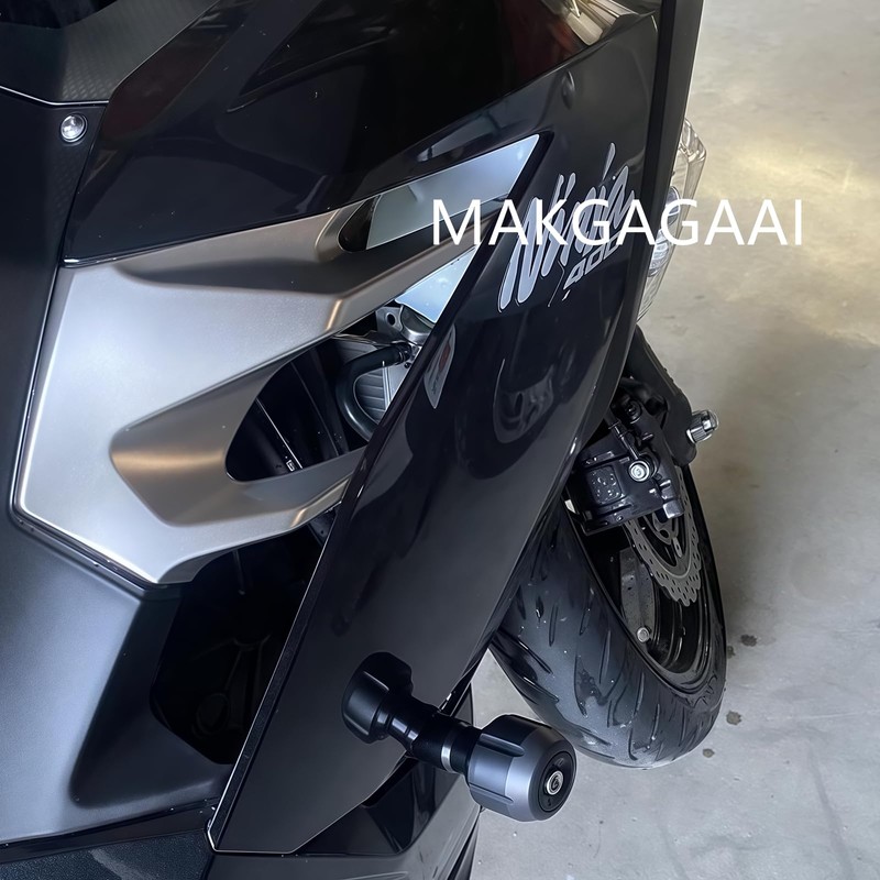 MAKGAGAAI Frame Slider Engine Slider Fairing Guard for Ninja400 Ninja250
