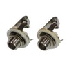 Mono Jack 6.35mm Input/Output Open Jack Female for Phone Plug