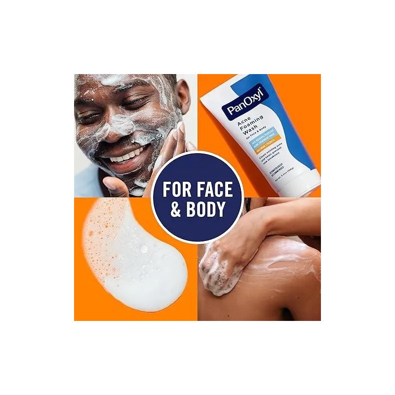 Panoxyl Acné Foaming Wash 10% Peróxido De Benzoilo 156 G