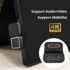 xiwai Mini HDMI 1.4 macho a mini hembra, 360 grados
