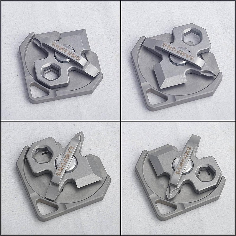 SAMFUNG Titanium 4-in-1 EDC Pocket Multitool