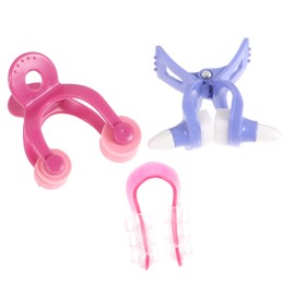 WOONEKY 3-in-1 Nose Kit Nose Roller Shaper and Lift Clip for Droopy Nose and Bridge Straightening