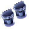 2 Pieces Drain Pump Fluff Filter Compatible With Genuine Bosch