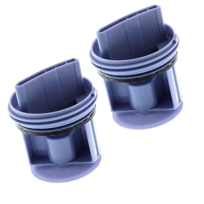 2 Pieces Drain Pump Fluff Filter Compatible With Genuine Bosch