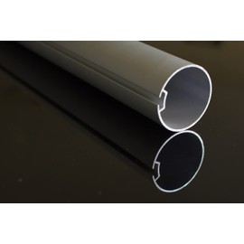 METechs - Aluminum Roller Shade Blind Rod with Bottom Bar CL338T-D40 95"