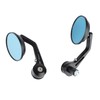 Pair of Motorcycle Rearview Mirror Wide View Aluminum Alloy Universal
