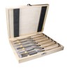 6 Piece Wood Chisel Set Woodworking Chisel Kit with Chrome-Vanadium
