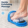 Shower Foot Scrubber for Easy Cleaning – Suction-Cup Foot Brush