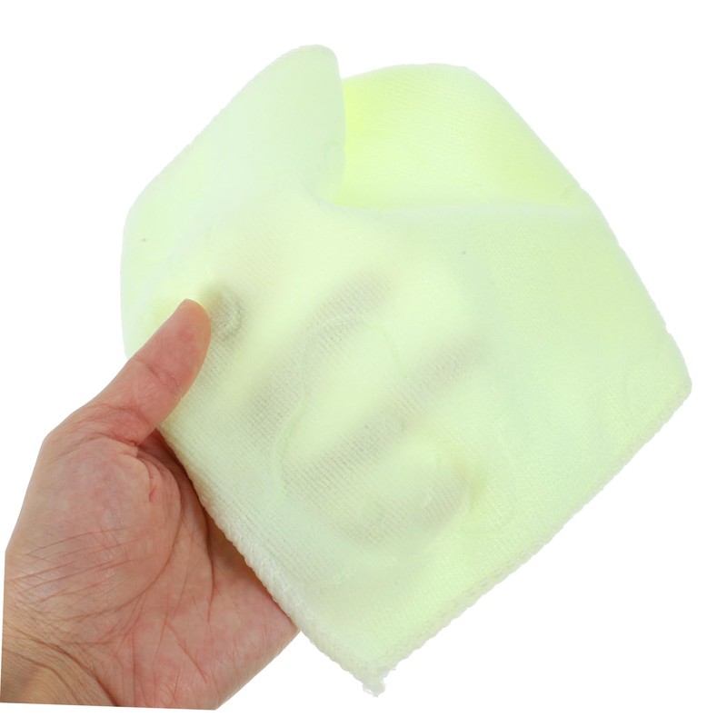 NOLITOY 20x20cm Microfiber Washcloths 10pcs Assorted Hand Towels Absorbent Quick