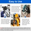 sourcing map Bicycle Brake Gear Shifter Cable Housing Set Universal