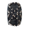 FXBLING Hair Comb Stretch Double Comb Beaded Hair Clip Elastic