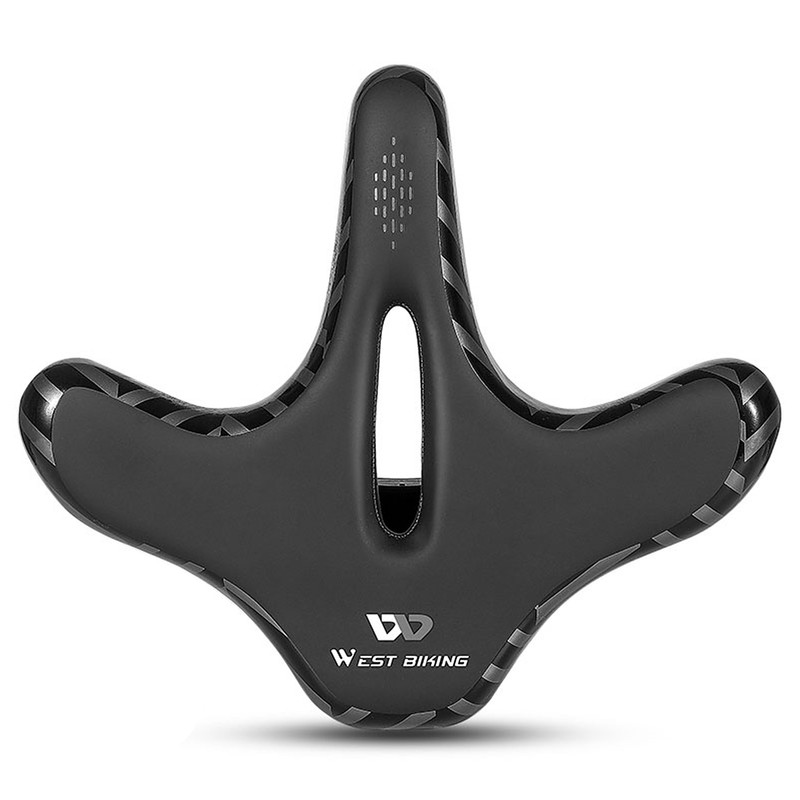 Wide Bike Saddle Comfortable Mountain Bicycle Cushion Pad Waterproof Cycle