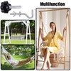 Therwen 8 Pcs Hammock Hardware Kit Heavy Duty Hammock Stand