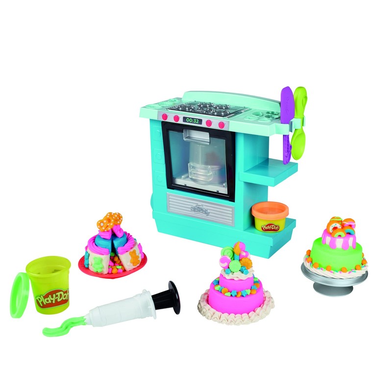 Play-Doh Kitchen Creations Rising Cake Oven Bakery Playset for Kids