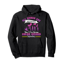 Pole Set Winterguard Clothing Colorguard Members Coach Pullover Hoodie