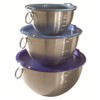 Tovolo Stainless Steel Mixing Bowls with Lid Set of 3