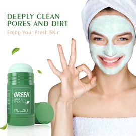 Pore-Free Deep Cleansing Green Tea Mask Pen Green Mask Pen Blackhead Remover Blackhead Remover Green Tea Mask for All Skin Types