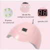 Yuqing Lámpara Para Uña Led Uv Digital Display Temporizador 54w