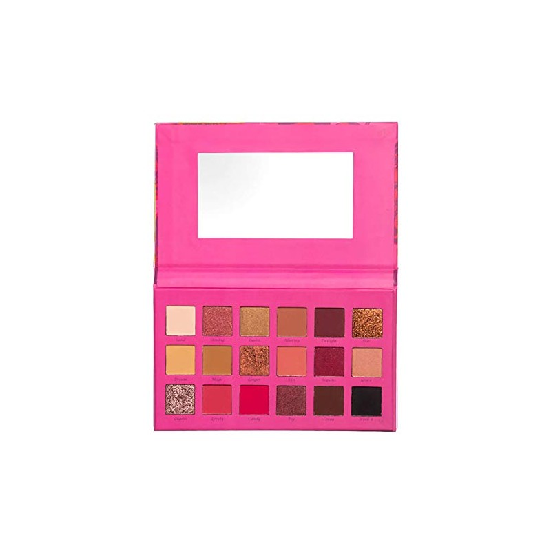 Paleta de sombras para ojos 18 colores mate y satinadas,