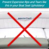 WAKE 10 Step Mat - Waterproof Boat Seat Protector -