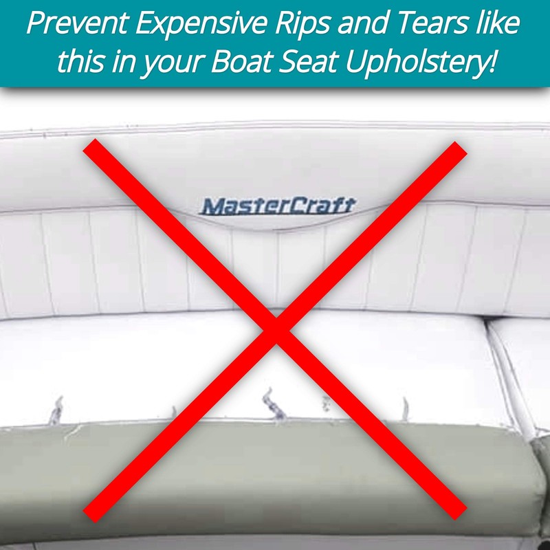 WAKE 10 Step Mat - Waterproof Boat Seat Protector -