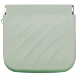 prendre PR-BANEPO2-GR Mini Pouch, Pouch, Accessory Pouch, Compact, Cute, Fashionable, PU Leather, Cosmetic Pouch, Magnetic Pouch, Accessory Pouch (Green)