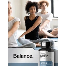 Dhea 100mg | 200 Capsules | Supplement For Men And Women