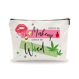 bolsa de cosméticos, Blanco, Podría ser el maquillaje...
