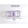 Wall Protector Door Stopper Fixing Free Bumper Guard fits 14