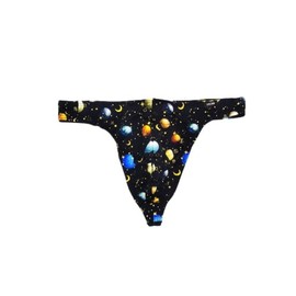HOM(Om) G-String HOM ASIA Printed Pattern G-String Men's, Black, M