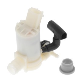 ACROPIX Windshield Washer Pump with Grommet for Honda CR-V RM 2013-2016 Front Washer Fluid Pump Windshield Wiper Pump No.76846T0A013 Black,White 1 Set