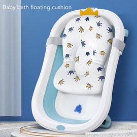 Baby Bath Cushion Pad,Adjustable Bath Support Pillow for Bathtub