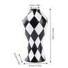 Modern Geometric Polyresin Handmade Vase, Nordic Style Decorative Centrepiece, Living