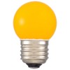 Ohm Electric LED Mini Ball Sphere (Decoration/1.4W/50lm/Yellow/G40/E26)
