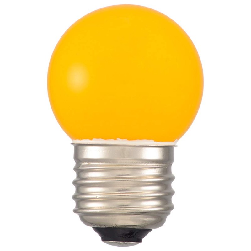 Ohm Electric LED Mini Ball Sphere (Decoration/1.4W/50lm/Yellow/G40/E26)