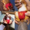 TTMIMIK Adjustable Small Pet Diapers, Reusable Washable Squirrel Diapers Absorbent