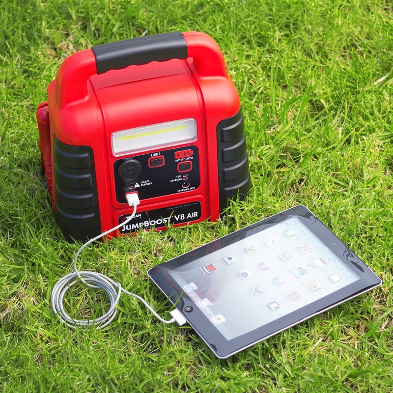 Wagan EL7552 Jumpboost V8 Air 1000 Peak Amps Jump Starter