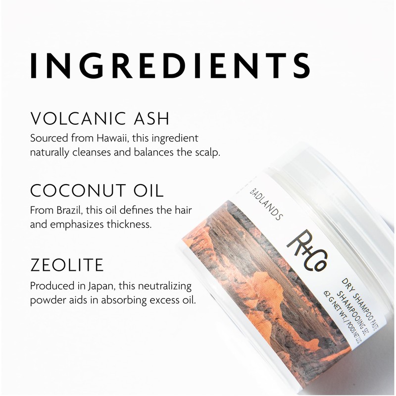 R+Co Badlands Dry Shampoo Paste | Part Dry Shampoo, Part