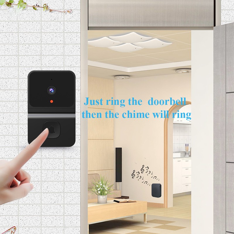 Smart Wireless Remote Video Doorbell WiFi Camera Intercom Doorbell with