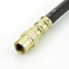 LST 4x Brake Hose Set Front Rear + Retaining Clip