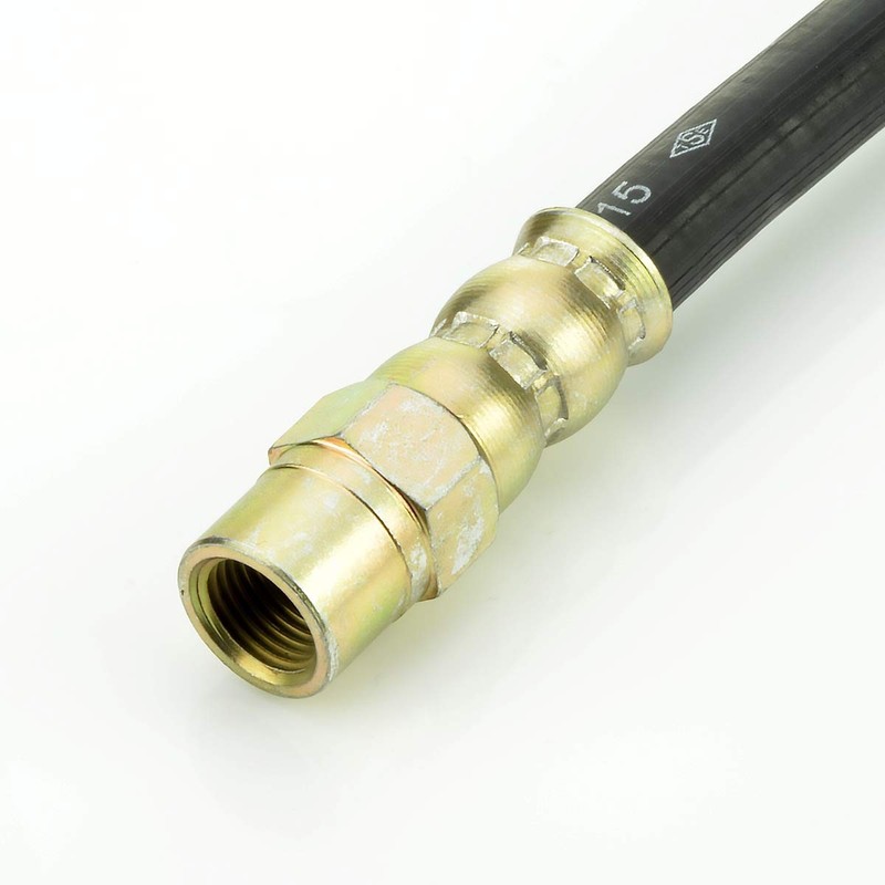 LST 4x Brake Hose Set Front Rear + Retaining Clip