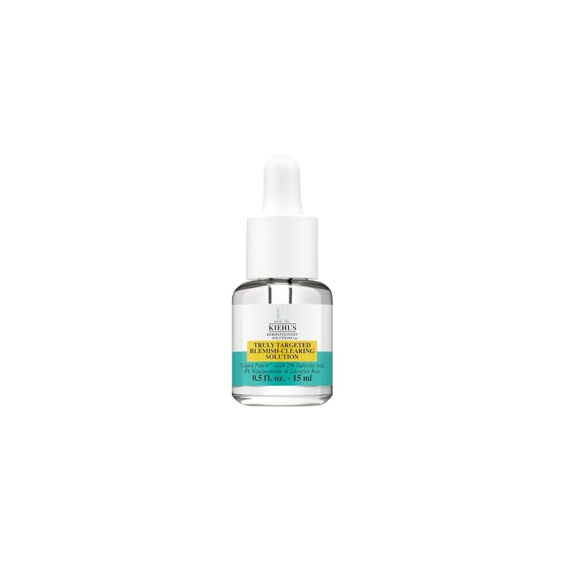Kiehl's Truly Targeted Blemish-Clearing Solution, Solución Eliminadora de Acné, Tratamiento