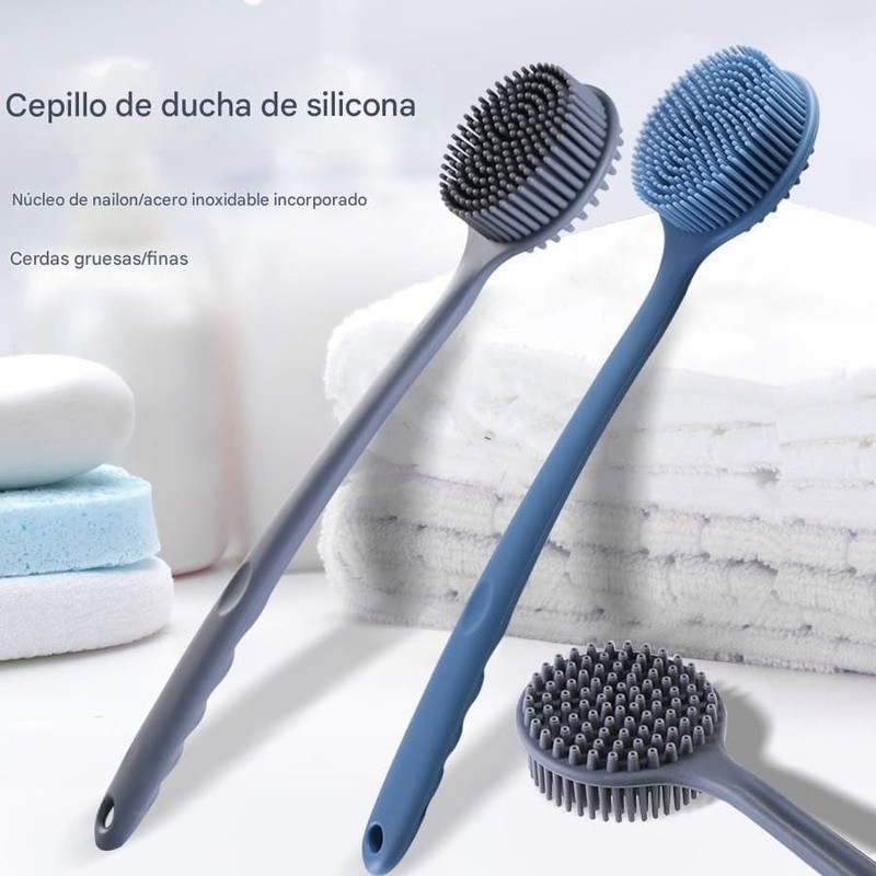 Cepillos de Silicona para Baño 4 en 1 – Cepillo