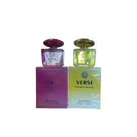 Verse Womens Verse Perfume Lot Of 2  Bottles Verse Pink Crystal / Verse Golden Crystal
