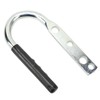 Trailer Coupler Lift Handle Galvanized Steel Rubber Tongue Handle for