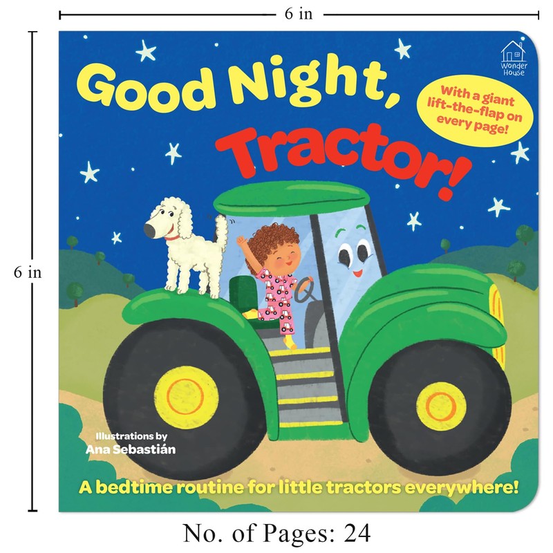Sleep Tight, Tractor! (Lift the Flap)